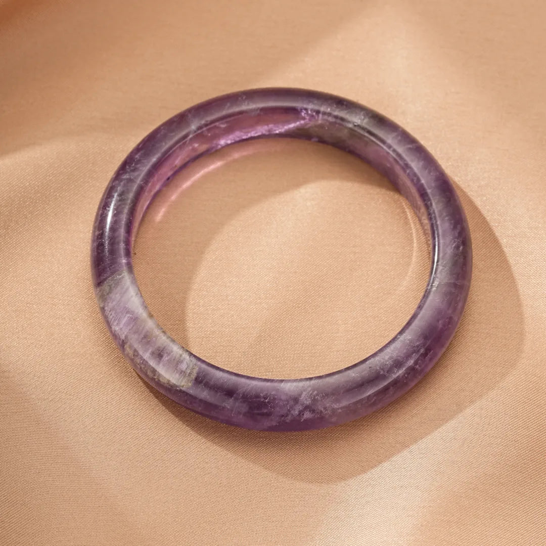 Amethyst Bangle "Spiritual Elegance"