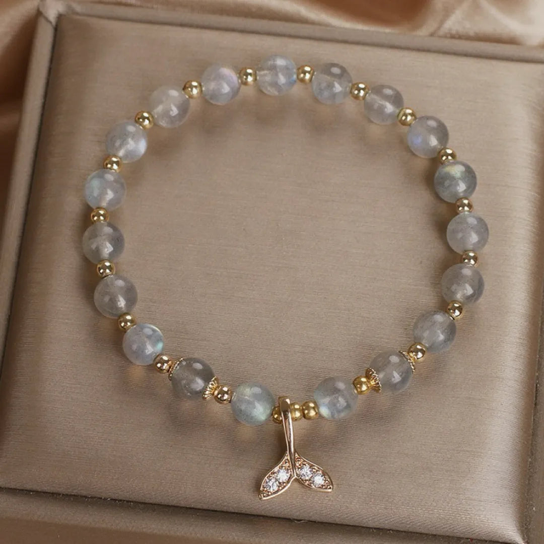 Labradorite Bracelet "Marine Purity"