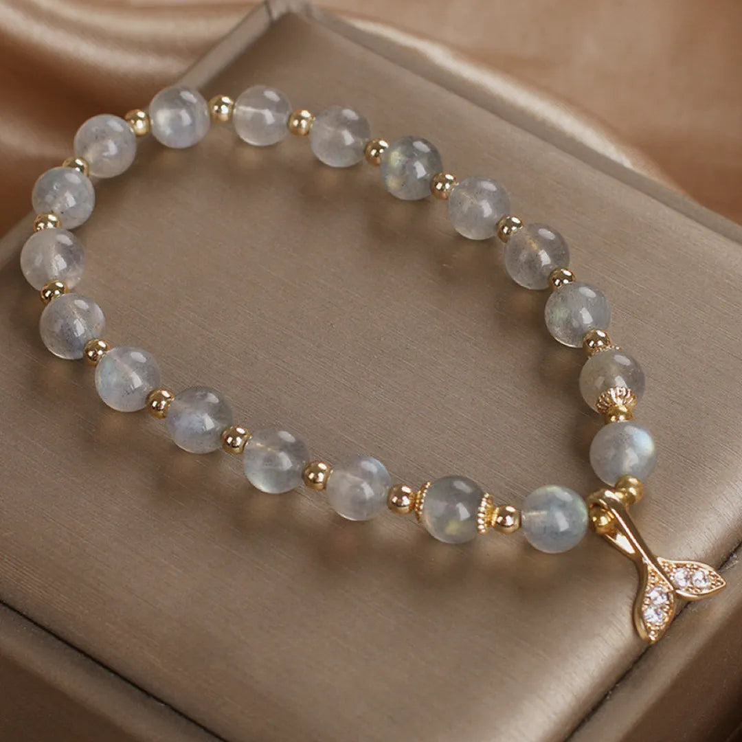 Labradorite Bracelet "Marine Purity"