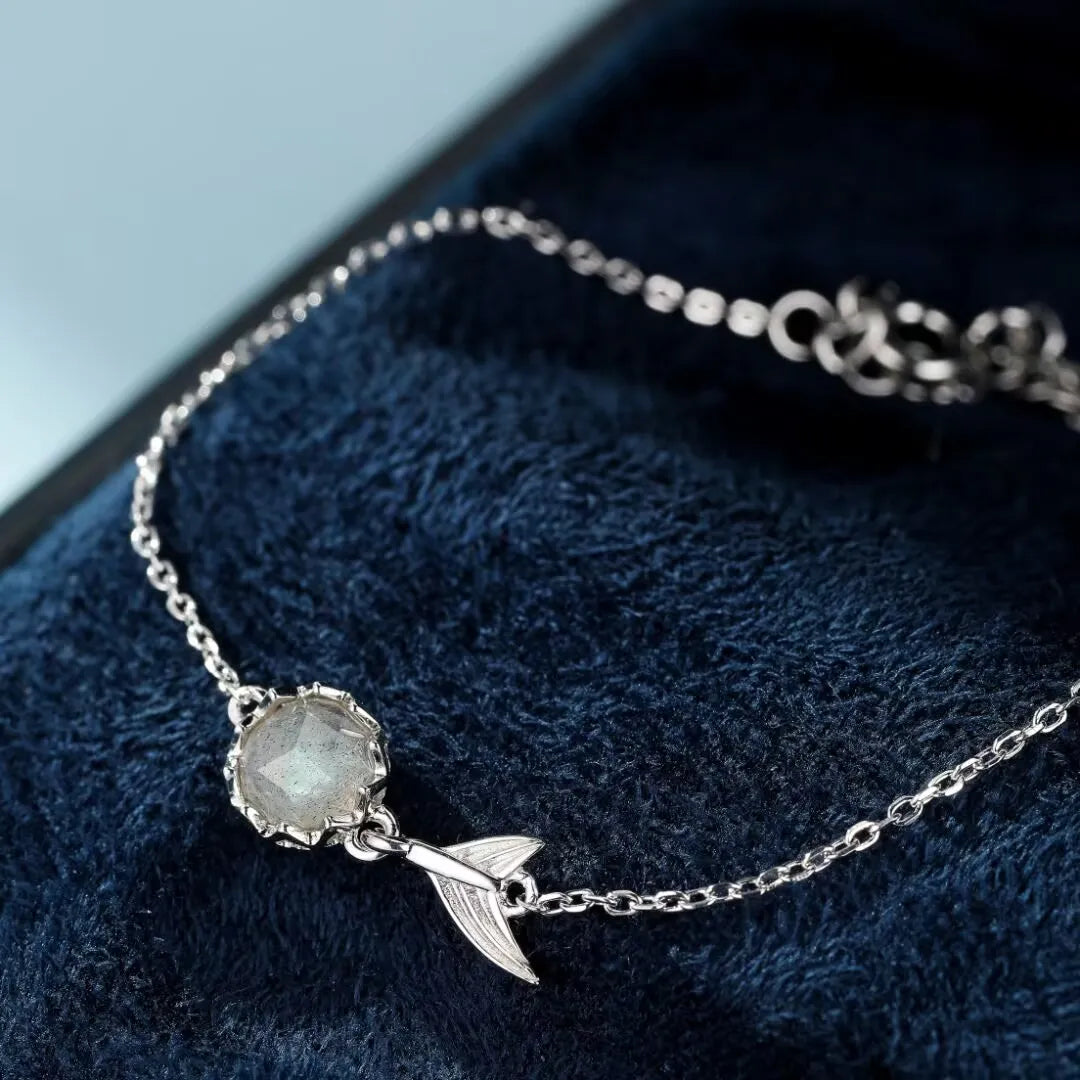 Labradorite Bracelet "Magical Mermaid" Silver