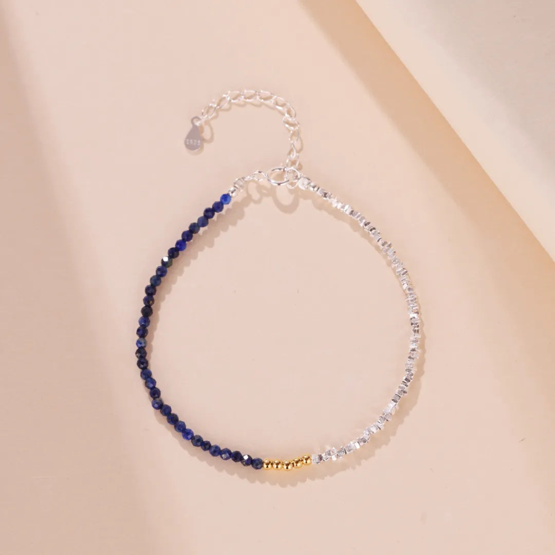 Lapis Lazuli Bracelet "Northern Night" Silver