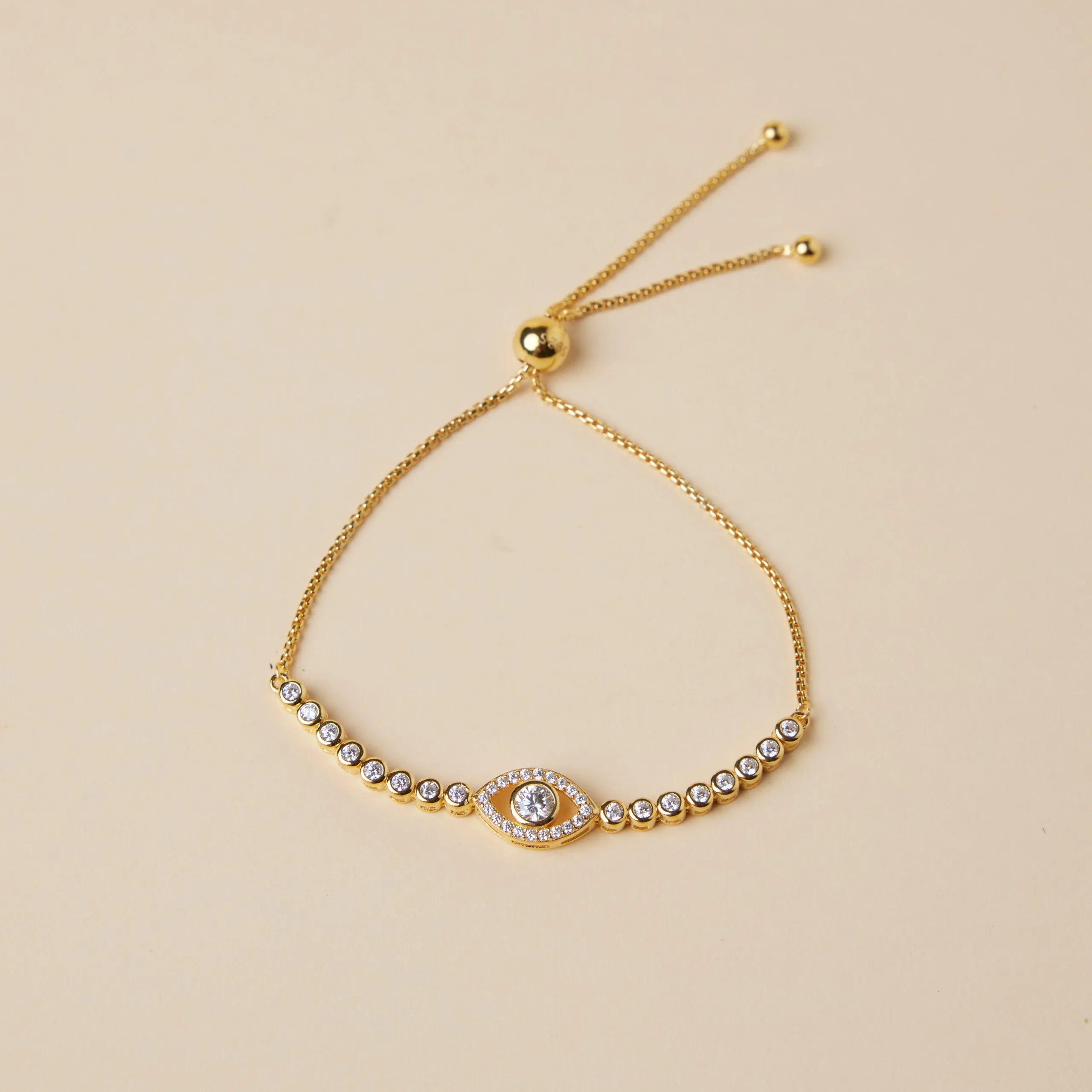 Evil Eye "Astral Gaze" Silver Bracelet