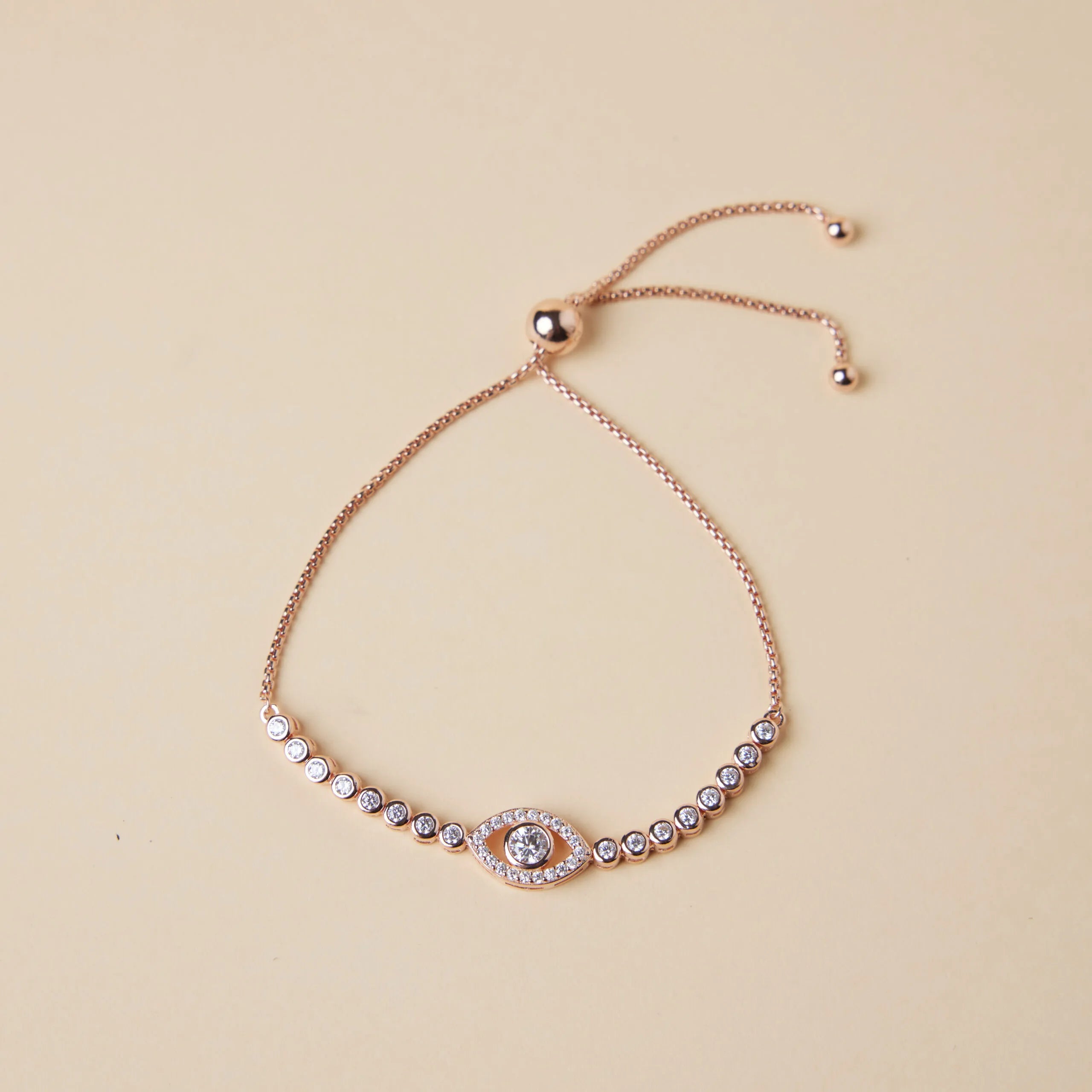 Evil Eye "Astral Gaze" Silver Bracelet