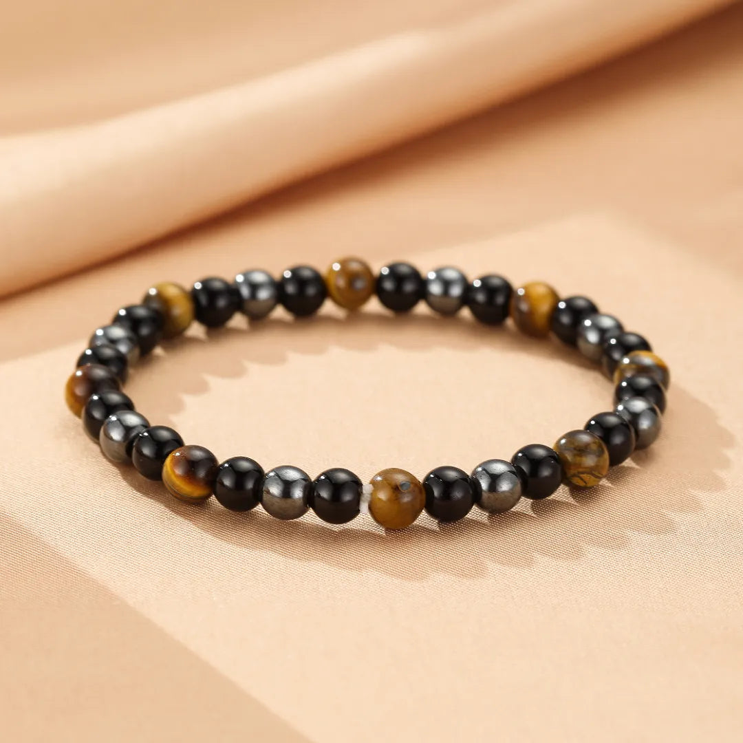 Tigerauge-Hämatit-Armband "Schützende Kraft"