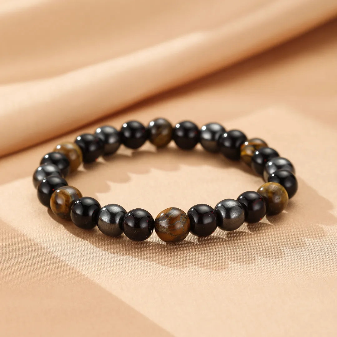 Tigerauge-Hämatit-Armband "Schützende Kraft"