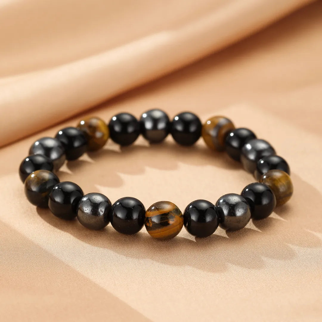 Tigerauge-Hämatit-Armband "Schützende Kraft"