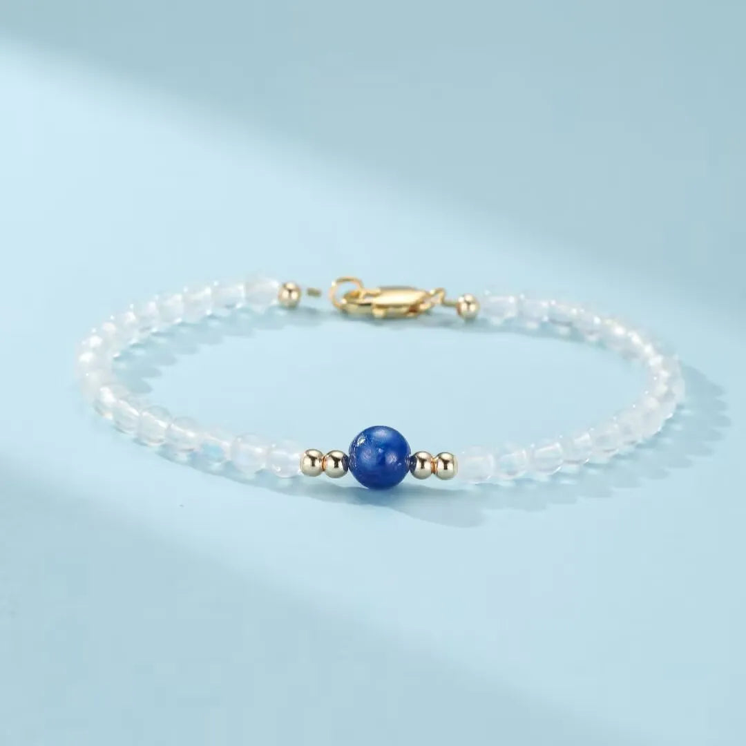 Bracelet Pierre de Lune "Voyage Céleste"