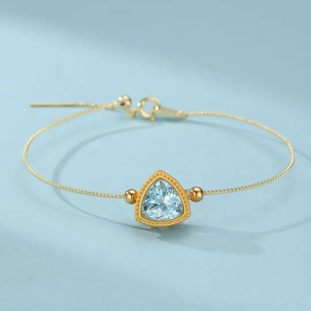 Topasarmband "Himmlische Harmonie" vergoldet