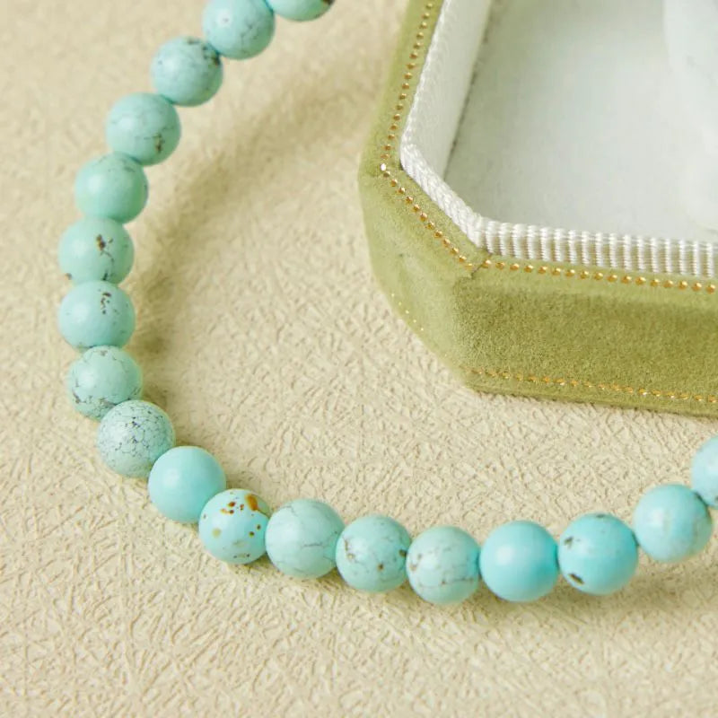 Turquoise and Pearl Bracelet "Atlantic Pearl"