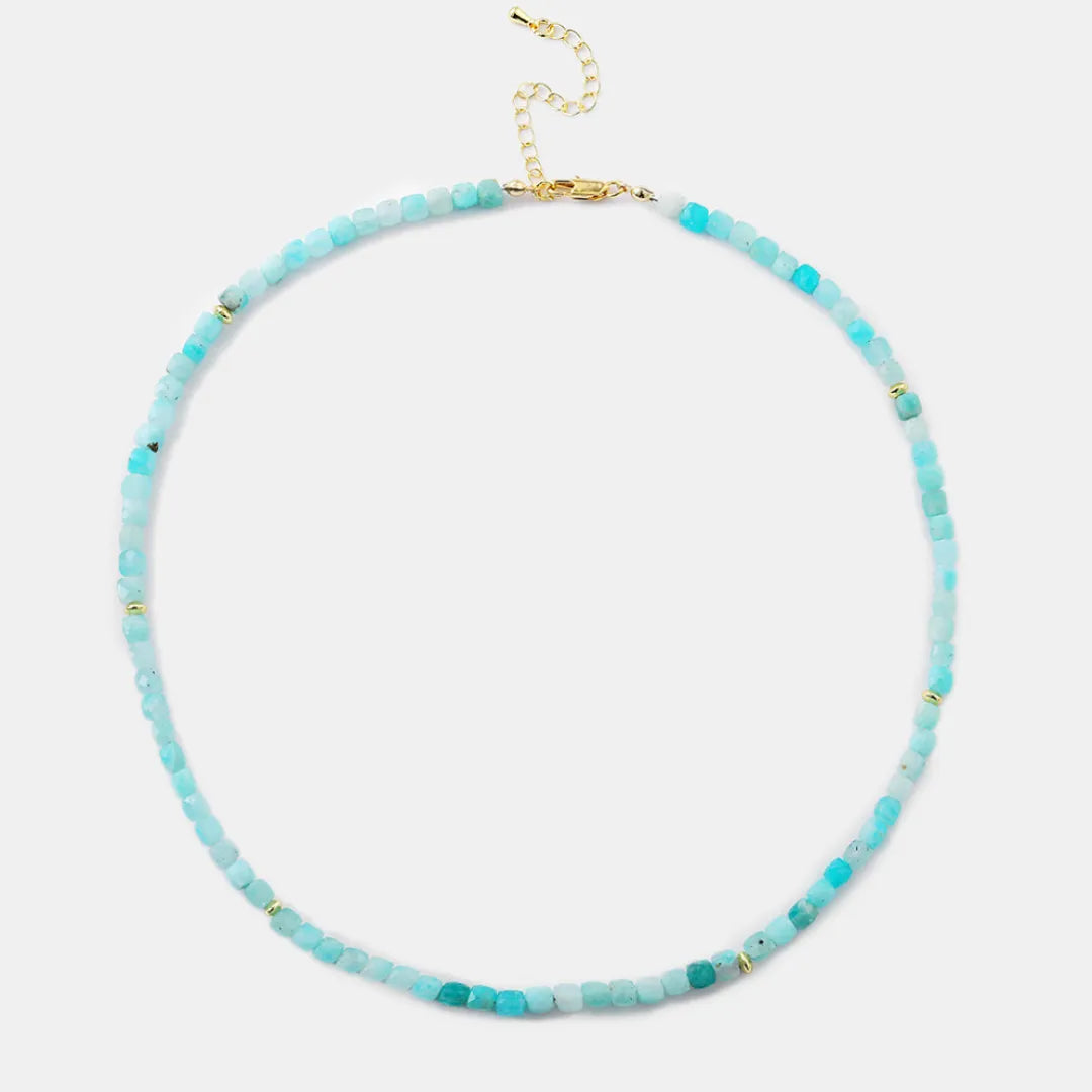 Amazonite Necklace "Dawn Glimmers"