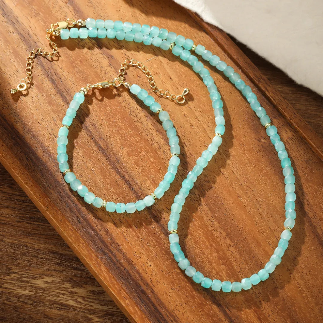 Amazonite Bracelet "Dawn Glimmers"