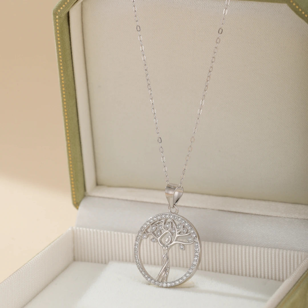 Tree of Life Necklace "Feminine Essence" Silver