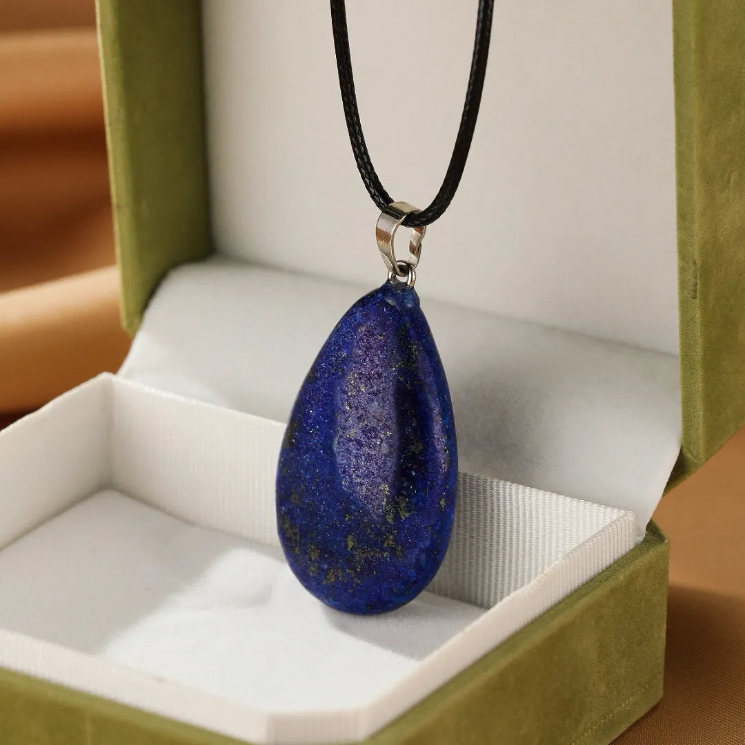 Lapis Lazuli Kette "Tropfen der Weisheit"