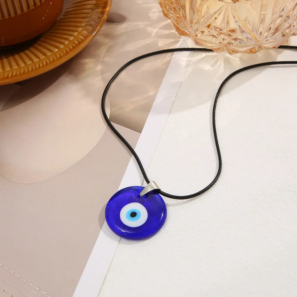 Halskette "Blaues Auge" mit bösem Blick