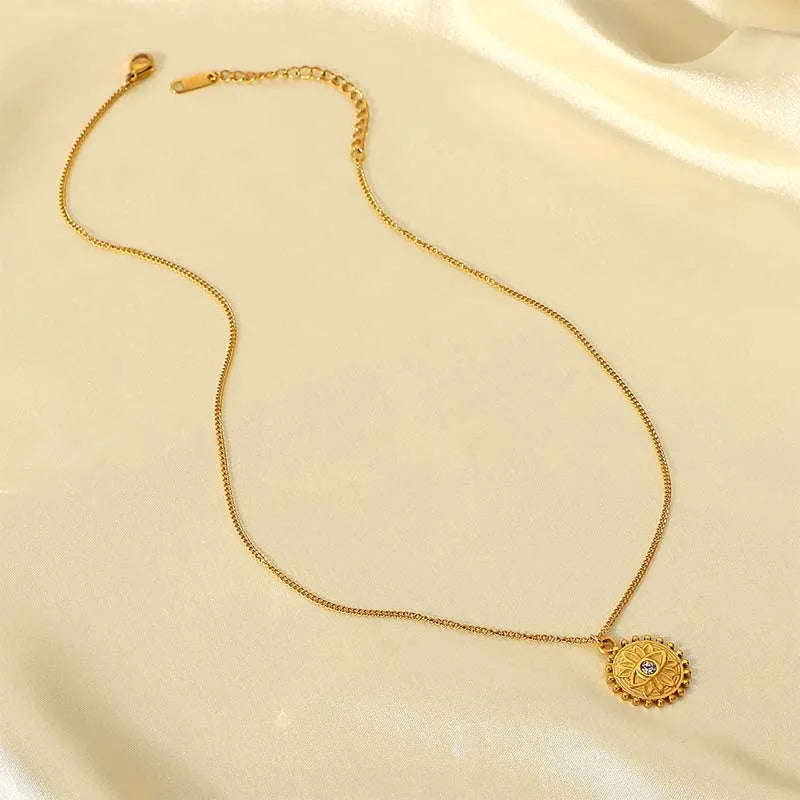 Necklace Evil Eye "Solar Eye"
