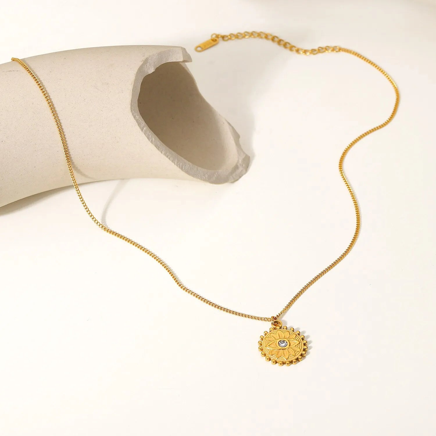 Necklace Evil Eye "Solar Eye"