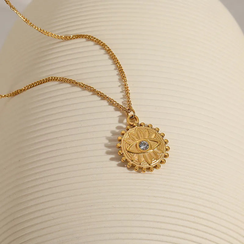 Necklace Evil Eye "Solar Eye"