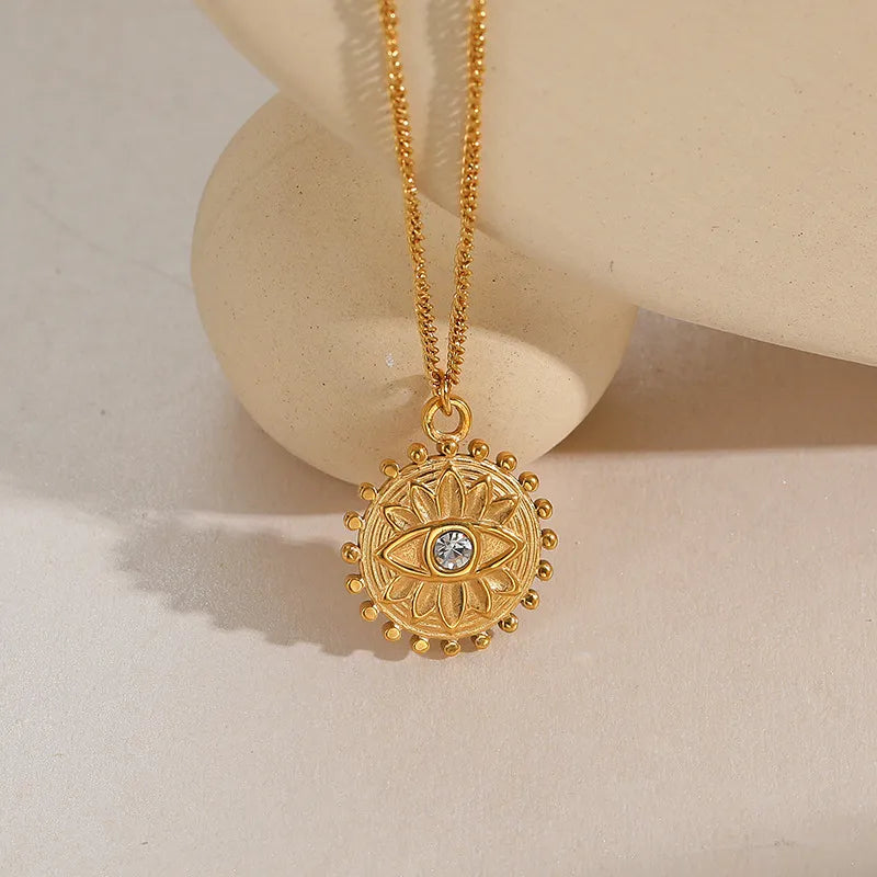 Necklace Evil Eye "Solar Eye"
