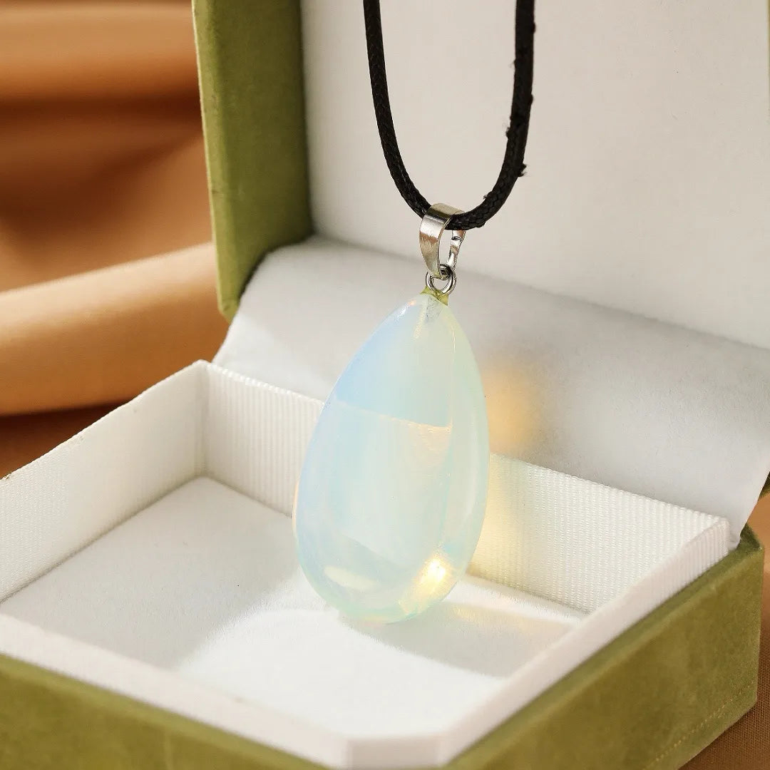 Opal Halskette "Sanfte Aura"