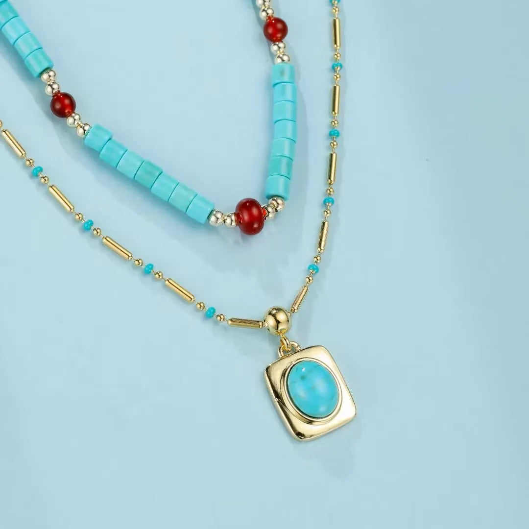 Collier Turquoise "Beauté Légendaire"