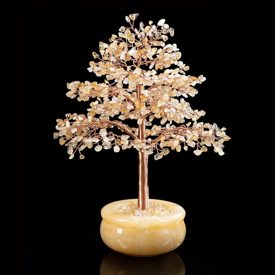 Force de Nature - Grand Tree of Life Fir in Citrine