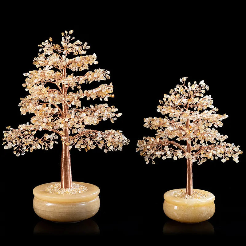 Force de Nature - Grand Tree of Life Fir in Citrine