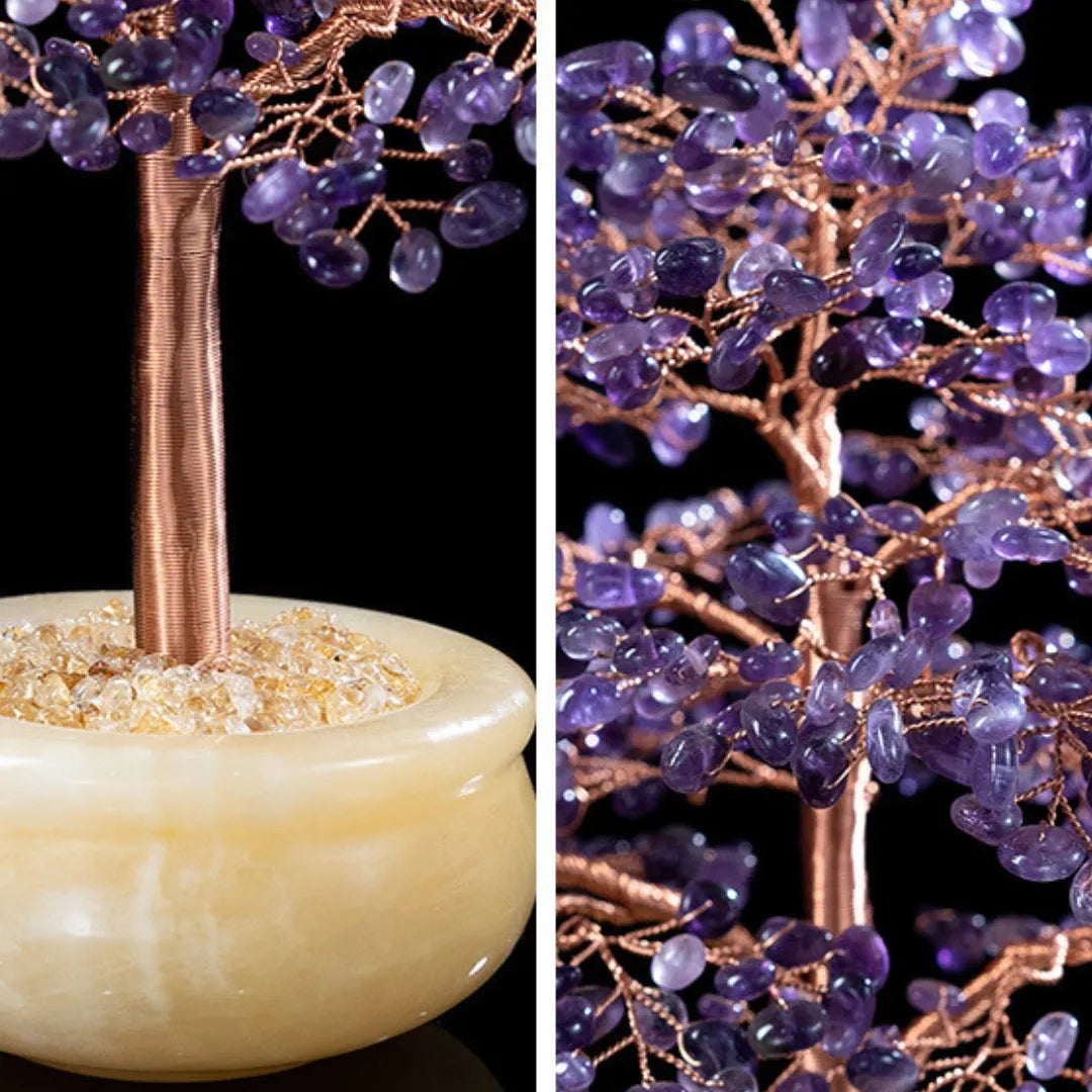 Force de Nature - Grand Tree of Life Fir in Amethyst