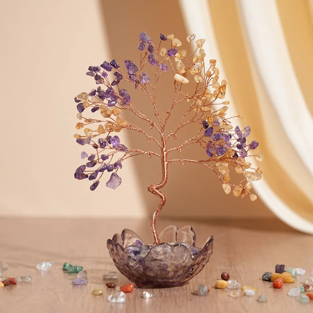 Eternal Joy - Tree of Life in Natural Stones