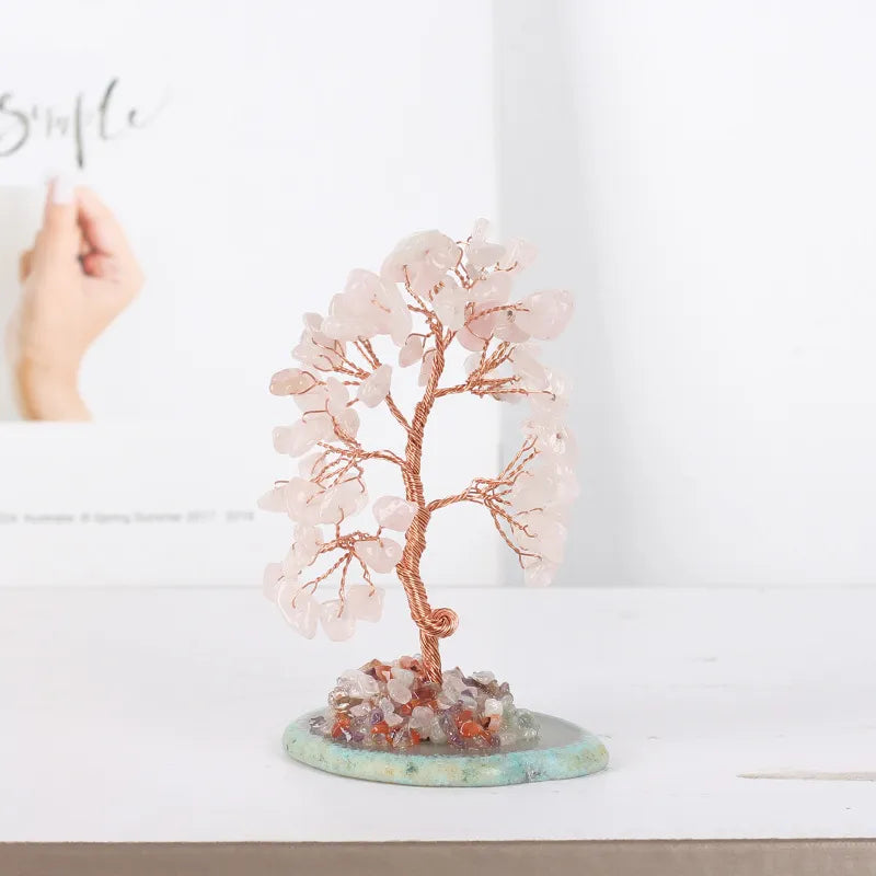 Porte-bonheur - Tree of Life in 7 Chakra Stones