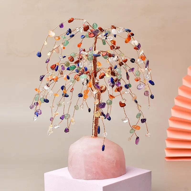 Printemps - Tree of Life in Gemstones