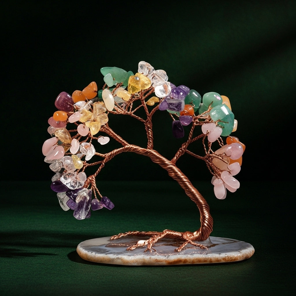 Sagesse - Tree of Life in Gemstones