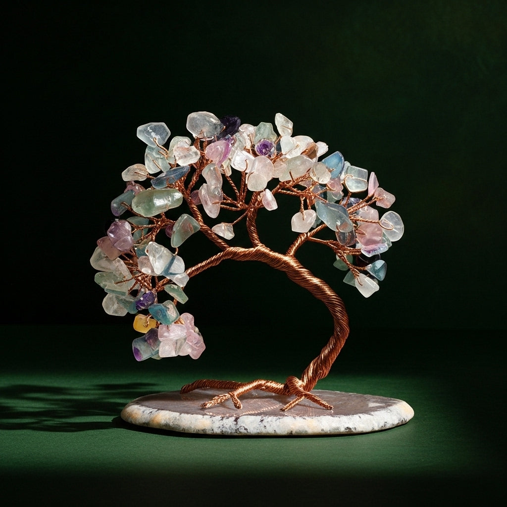 Sagesse - Tree of Life in Gemstones
