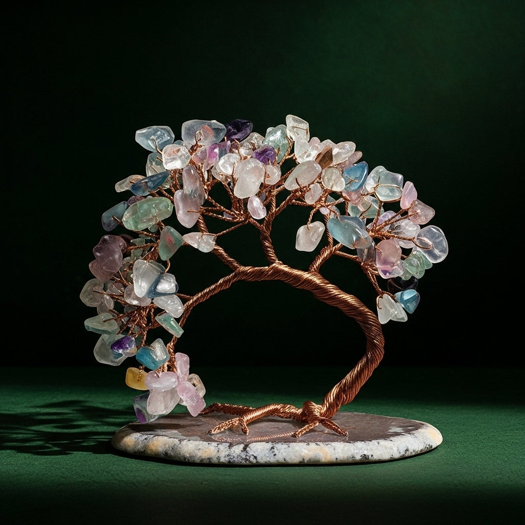 Sagesse - Tree of Life in Gemstones