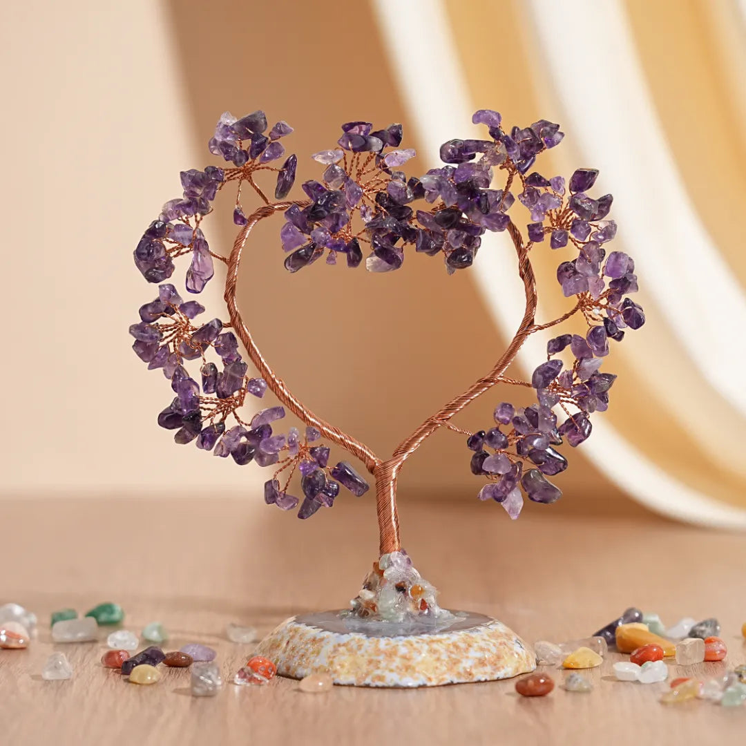 Serenity in Love - Tree of Life in Natural Stones