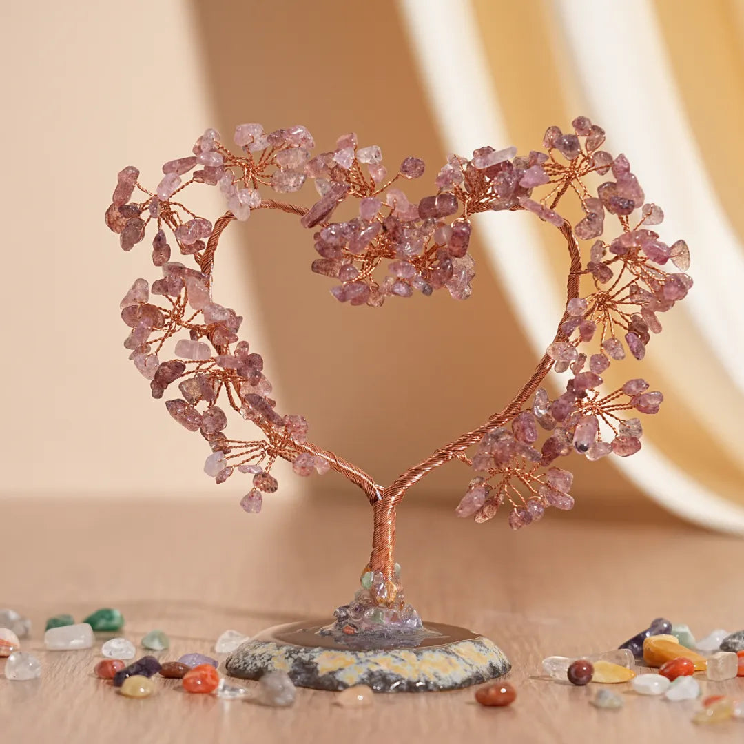Serenity in Love - Tree of Life in Natural Stones