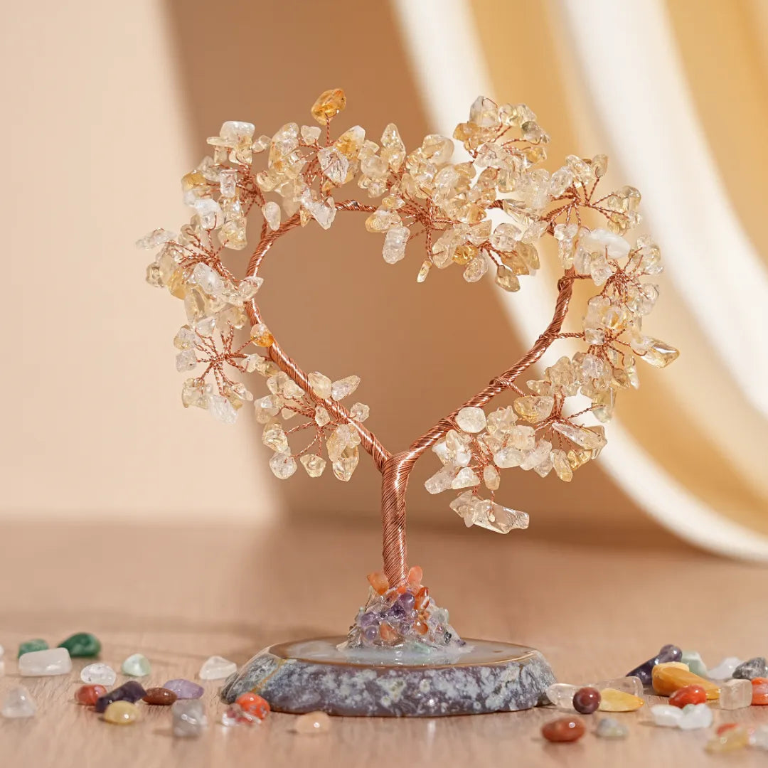 Serenity in Love - Tree of Life in Natural Stones