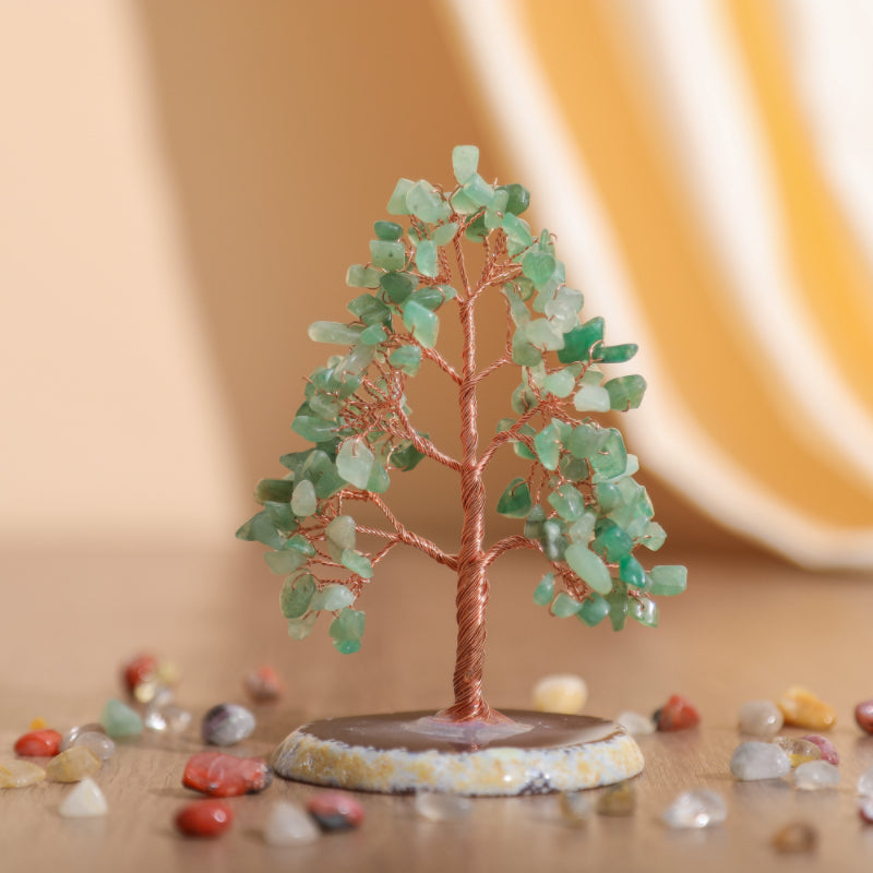 Serenity - Tree of Life in the Shape of Aventurine Fir