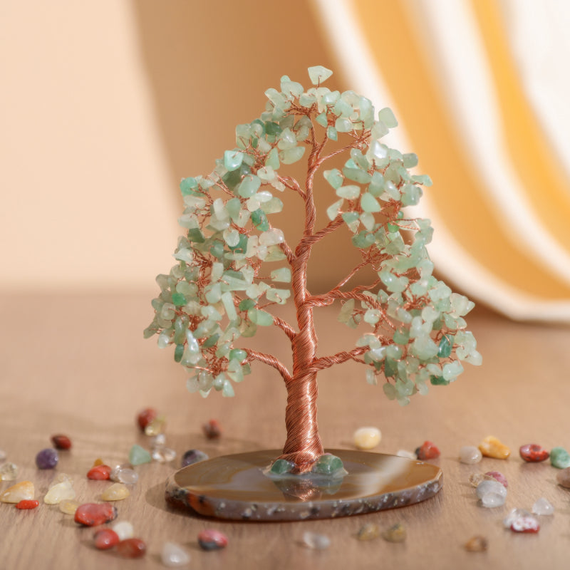 Serenity - Tree of Life in the Shape of Aventurine Fir