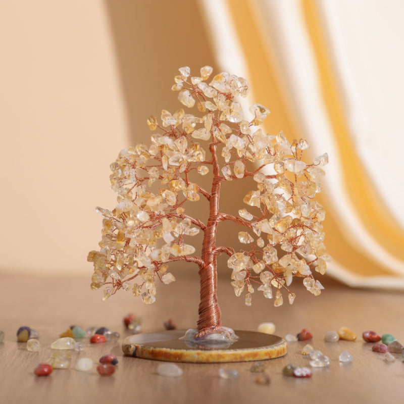 Serenity - Tree of Life in the Shape of Citrine Fir