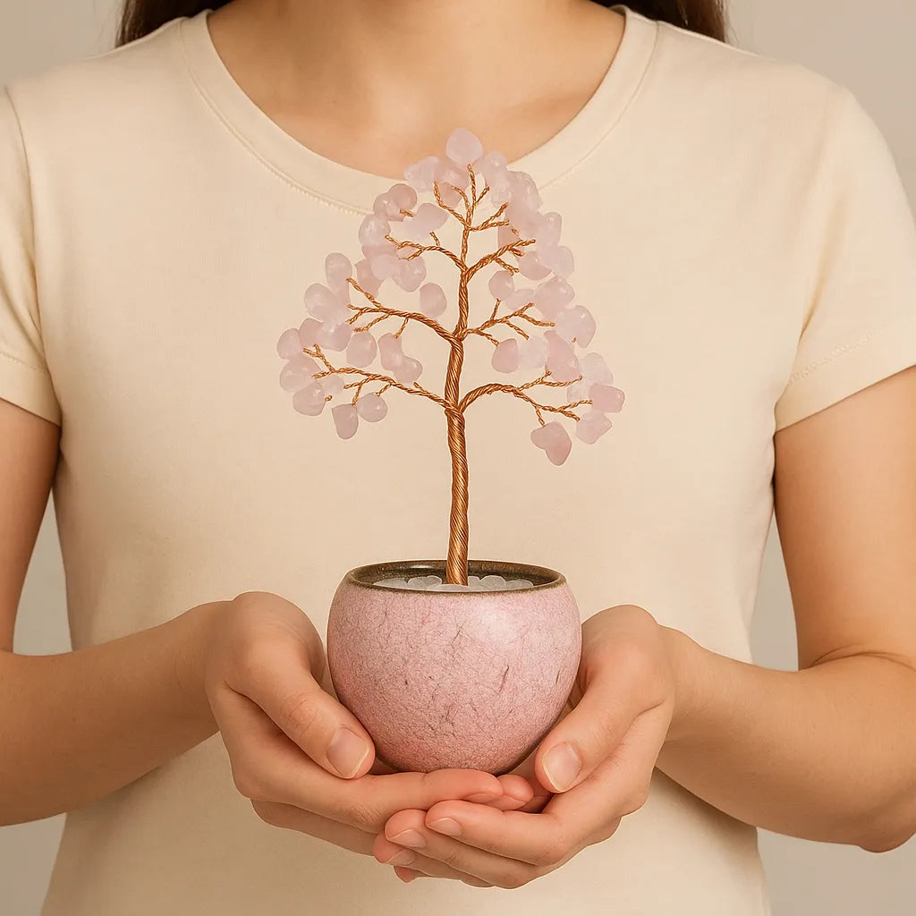 Serenity and Balance - Tree of Life in Natural Stones